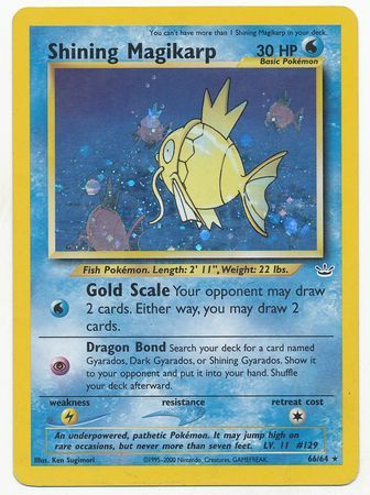 Shining Magikarp (66/64) [Neo Revelation Unlimited] | Amazing Games TCG