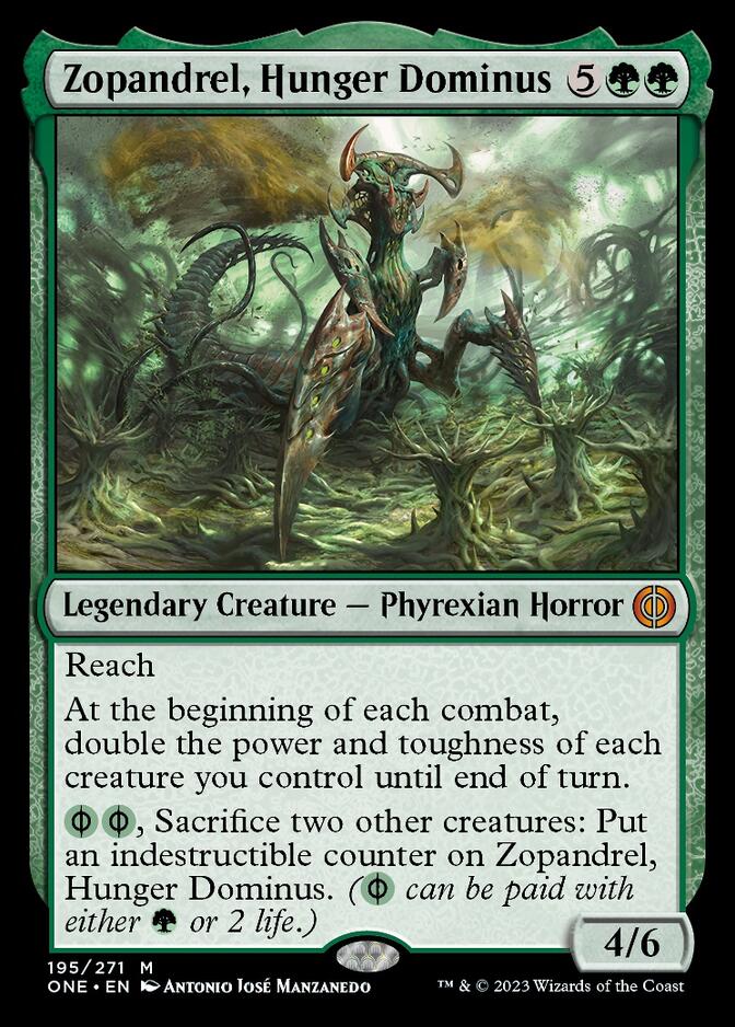 Zopandrel, Hunger Dominus [Phyrexia: All Will Be One] | Amazing Games TCG