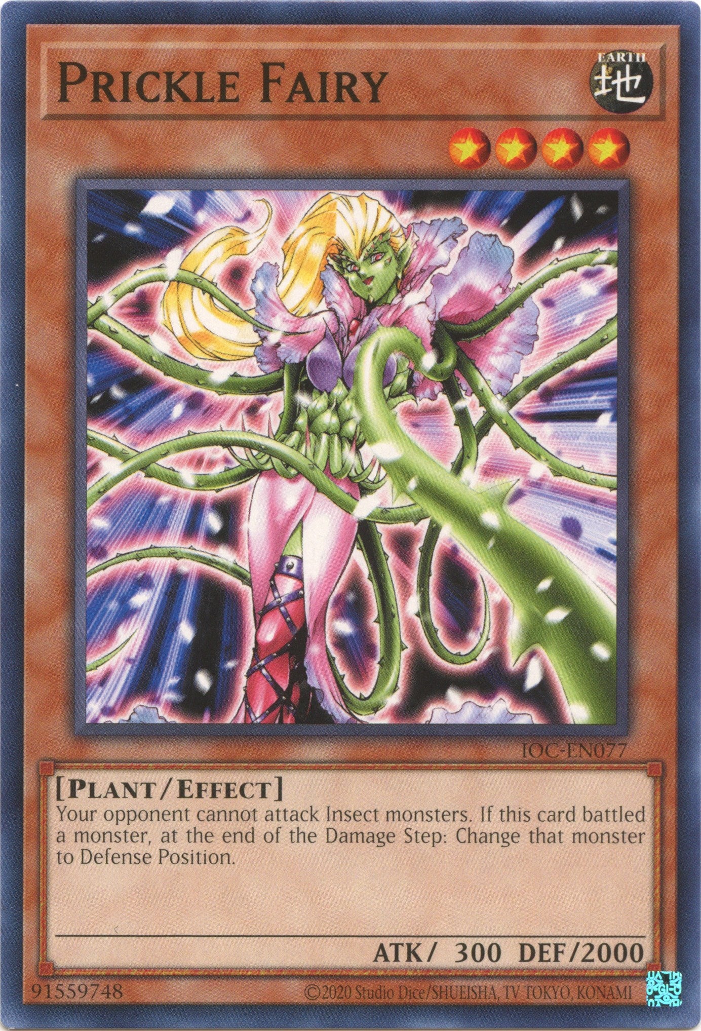 Prickle Fairy (25th Anniversary) [IOC-EN077] Common | Amazing Games TCG