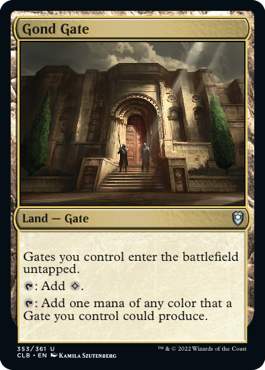 Gond Gate [Commander Legends: Battle for Baldur's Gate] | Amazing Games TCG