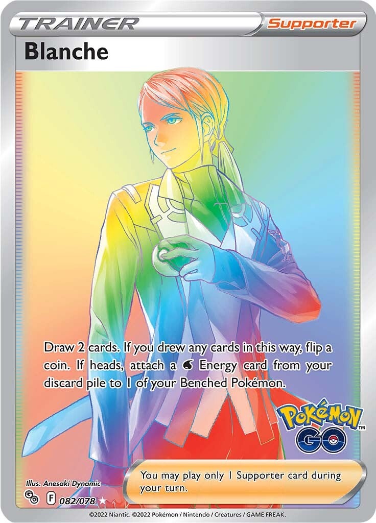 Blanche (082/078) [Pokémon GO] | Amazing Games TCG