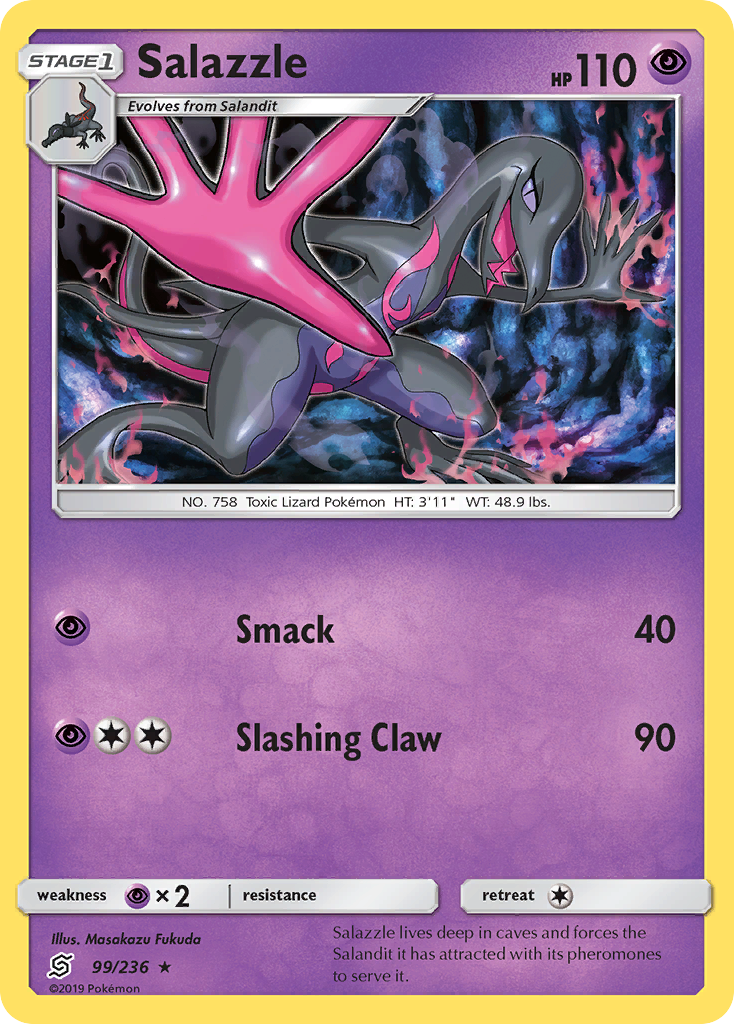 Salazzle (99/236) [Sun & Moon: Unified Minds] | Amazing Games TCG