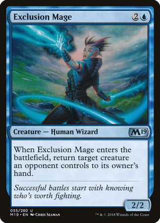 Exclusion Mage [Core Set 2019] | Amazing Games TCG