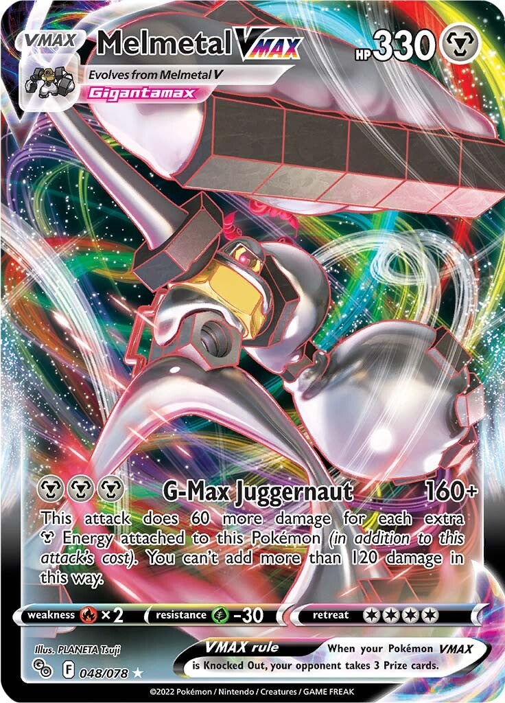 Melmetal VMAX (048/078) [Pokémon GO] | Amazing Games TCG