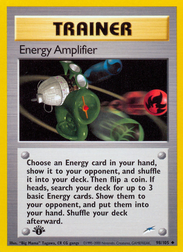 Energy Amplifier (98/105) [Neo Destiny 1st Edition] | Amazing Games TCG