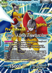 Gamma 1 & Gamma 2 // Gamma 1 & Gamma 2, Newfound Foes (BT17-032) [Ultimate Squad Prerelease Promos] | Amazing Games TCG