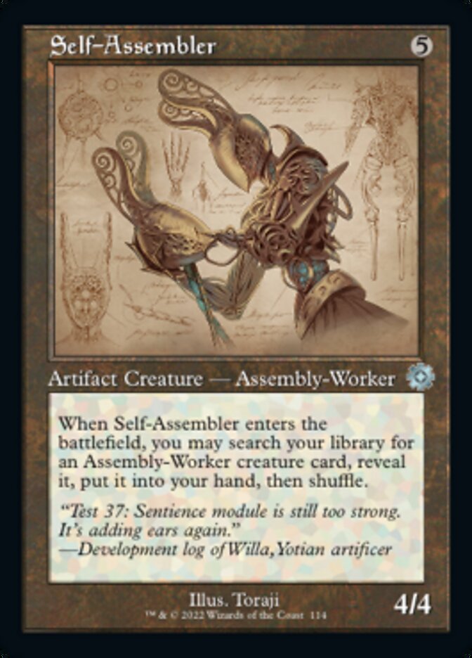 Self-Assembler (Retro Schematic) [The Brothers' War Retro Artifacts] | Amazing Games TCG