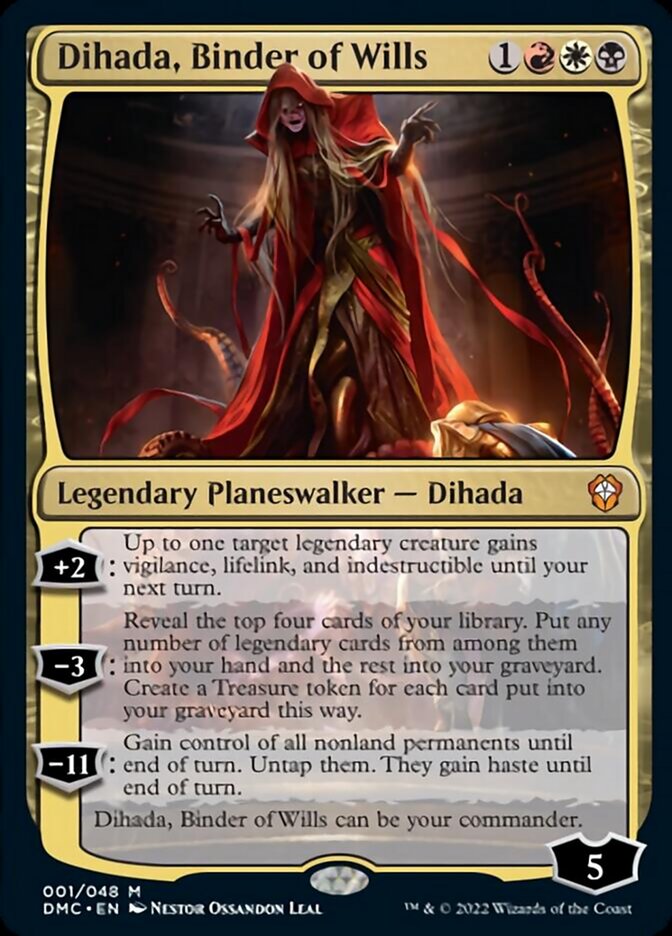 Dihada, Binder of Wills [Dominaria United Commander] | Amazing Games TCG