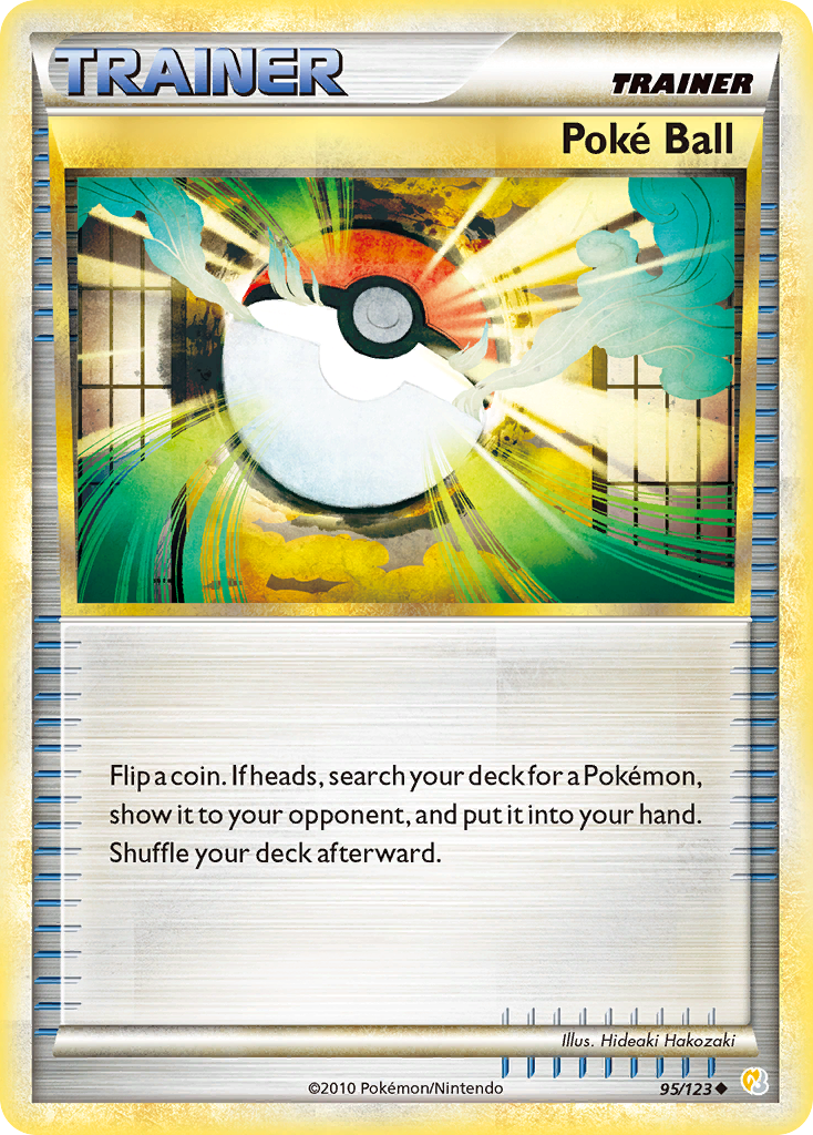 Poke Ball (95/123) [HeartGold & SoulSilver: Base Set] | Amazing Games TCG