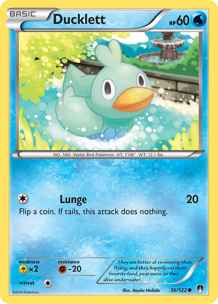 Ducklett (36/122) [XY: BREAKpoint] | Amazing Games TCG