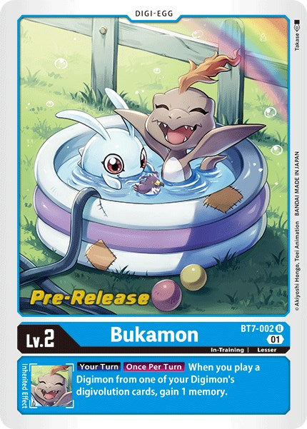Bukamon [BT7-002] [Next Adventure Pre-Release Cards] | Amazing Games TCG