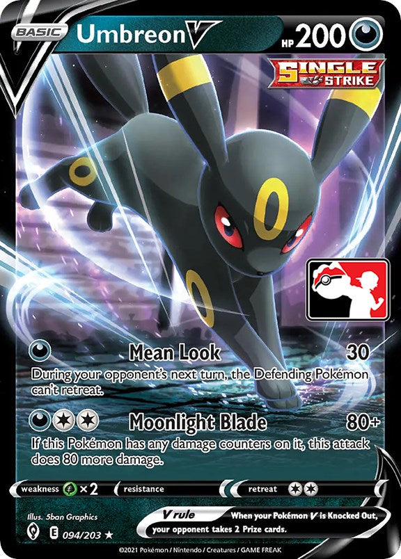 Umbreon V (094/203) [Prize Pack Series One] | Amazing Games TCG