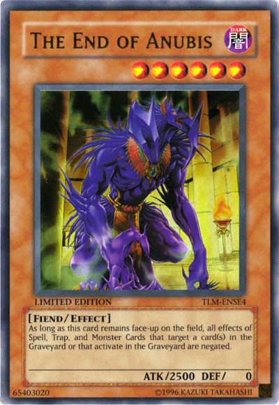 The End of Anubis [TLM-ENSE4] Ultra Rare | Amazing Games TCG