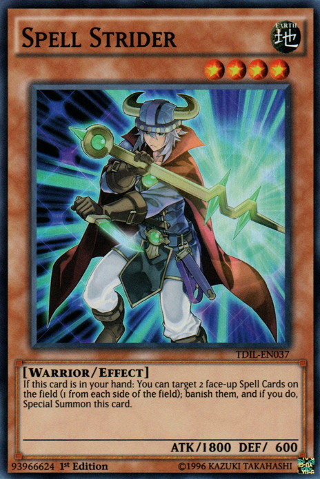 Spell Strider [TDIL-EN037] Super Rare | Amazing Games TCG