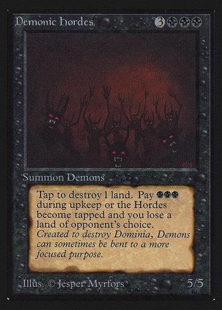 Demonic Hordes (CE) [Collectors’ Edition] | Amazing Games TCG