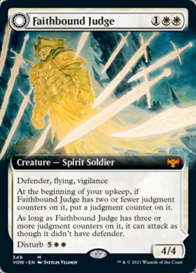 Faithbound Judge // Sinner's Judgment (Extended) [Innistrad: Crimson Vow] | Amazing Games TCG