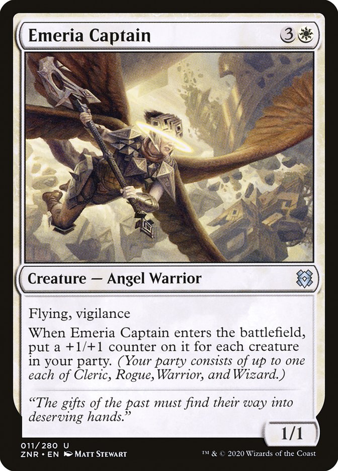 Emeria Captain [Zendikar Rising] | Amazing Games TCG