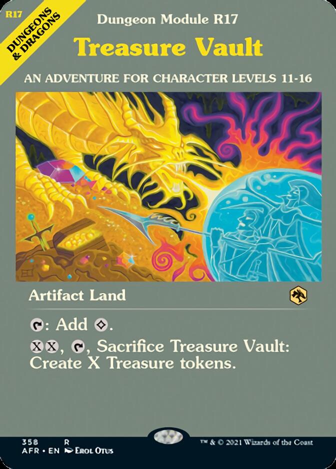 Treasure Vault (Dungeon Module) [Dungeons & Dragons: Adventures in the Forgotten Realms] | Amazing Games TCG