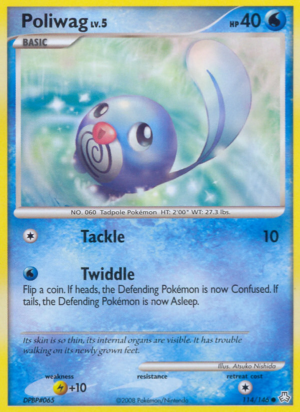 Poliwag (114/146) [Diamond & Pearl: Legends Awakened] | Amazing Games TCG