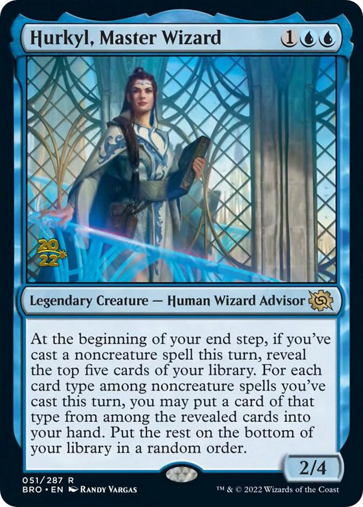 Hurkyl, Master Wizard [The Brothers' War: Prerelease Promos] | Amazing Games TCG