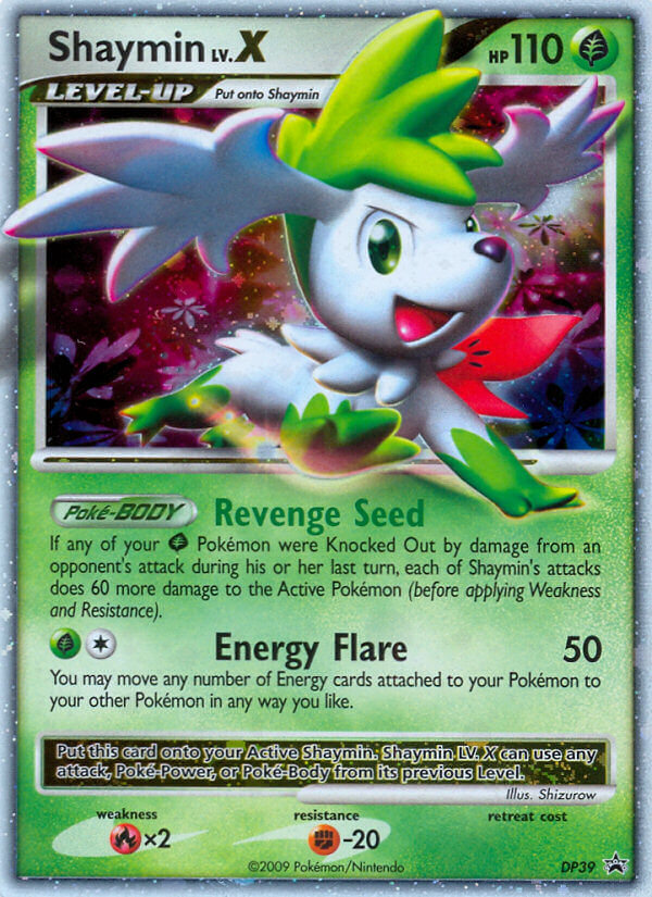 Shaymin LV.X (DP39) [Diamond & Pearl: Black Star Promos] | Amazing Games TCG