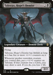 Taborax, Hope's Demise (Extended Art) [Zendikar Rising] | Amazing Games TCG