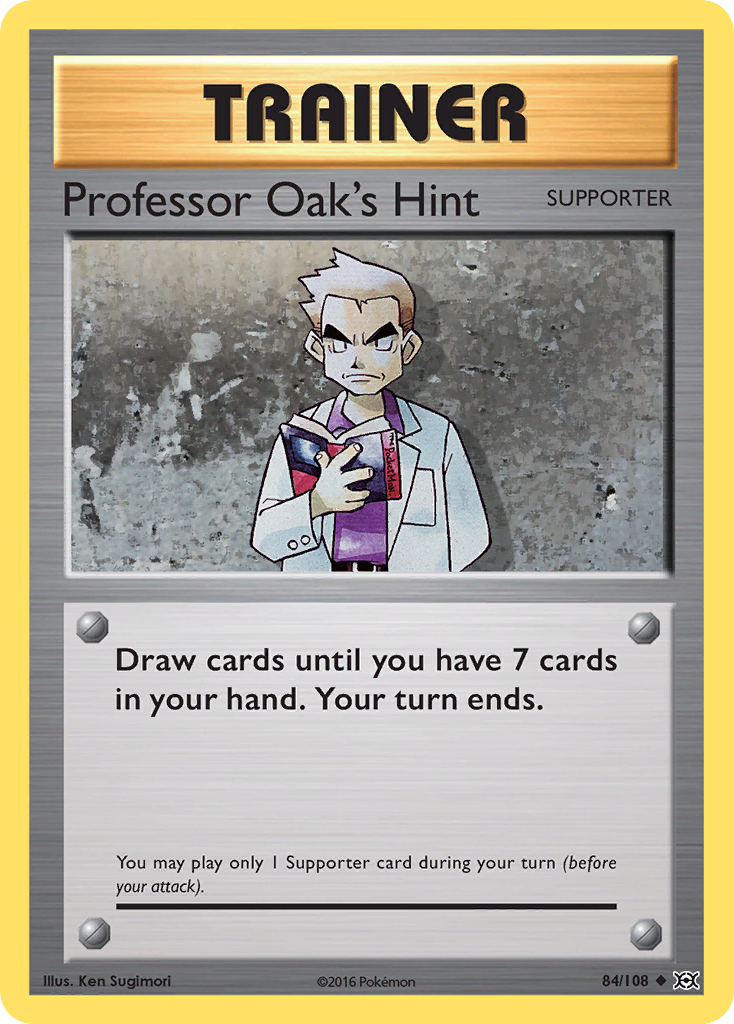 Professor Oak's Hint (84/108) [XY: Evolutions] | Amazing Games TCG