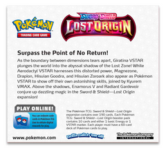 Pokémon TCG: Sword & Shield: Lost Origin - Booster Box | Amazing Games TCG