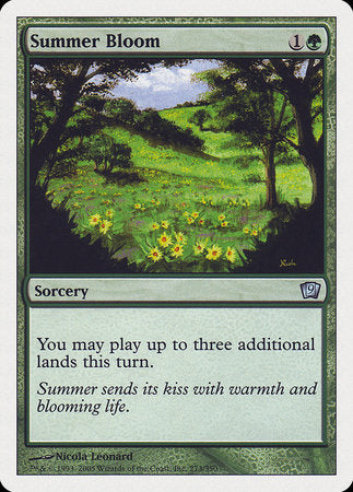 Summer Bloom [Ninth Edition] | Amazing Games TCG