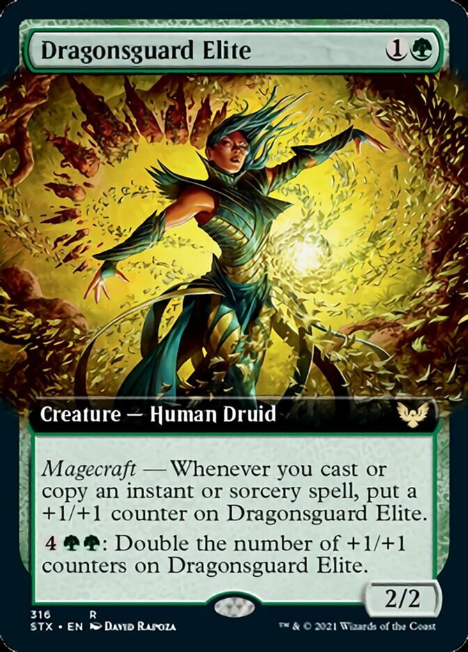 Dragonsguard Elite (Extended) [Strixhaven: School of Mages] | Amazing Games TCG