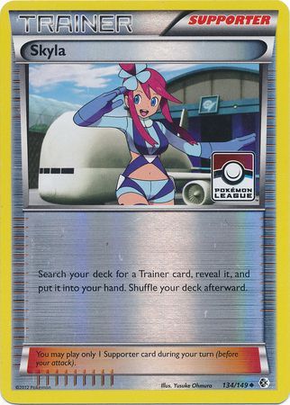 Skyla (134/149) (League Promo) [Black & White: Boundaries Crossed] | Amazing Games TCG