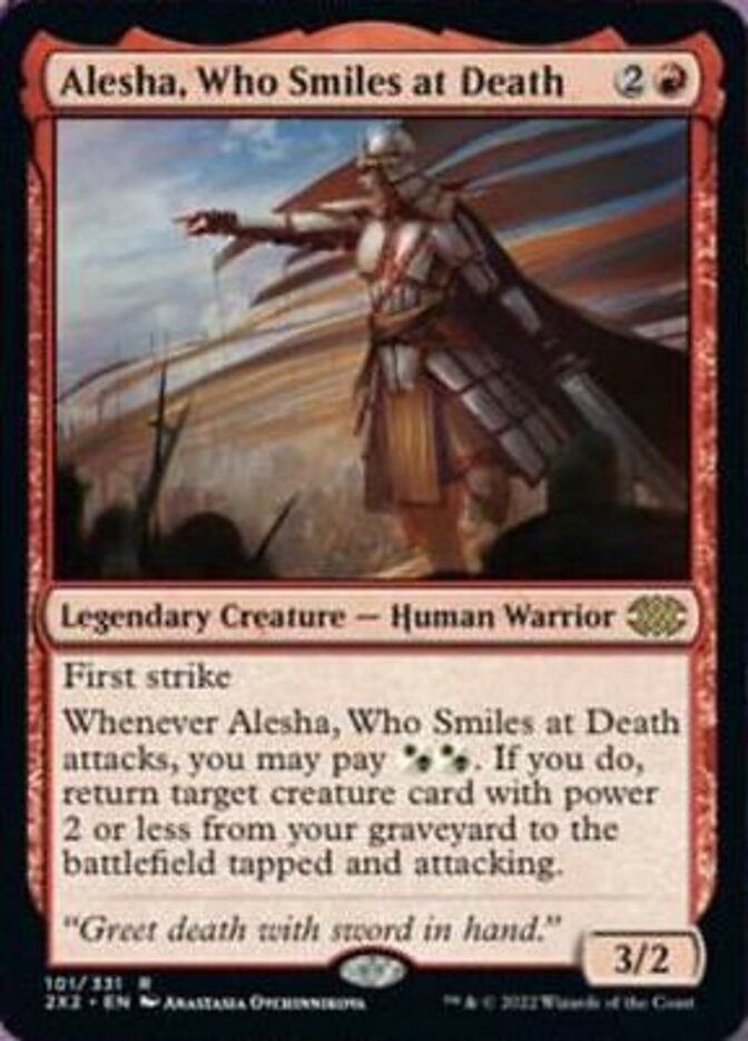 Alesha, Who Smiles at Death [Double Masters 2022] | Amazing Games TCG