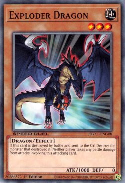 Exploder Dragon [SGX1-ENG08] Common | Amazing Games TCG