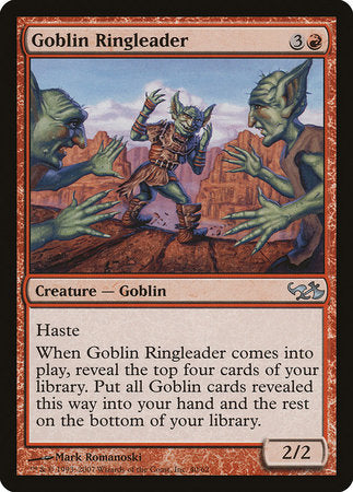 Goblin Ringleader [Duel Decks: Elves vs. Goblins] | Amazing Games TCG