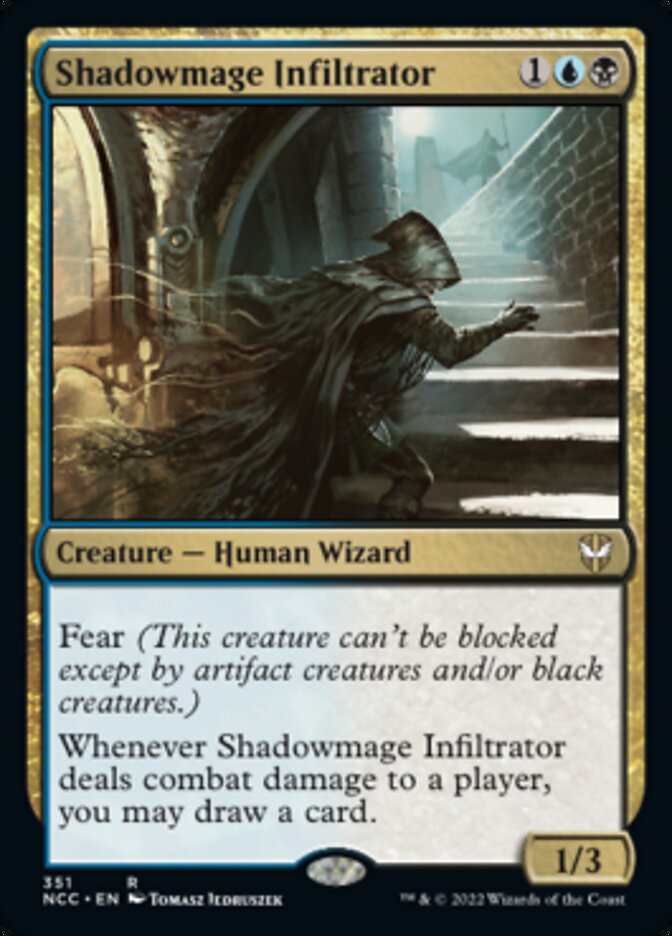 Shadowmage Infiltrator [Streets of New Capenna Commander] | Amazing Games TCG