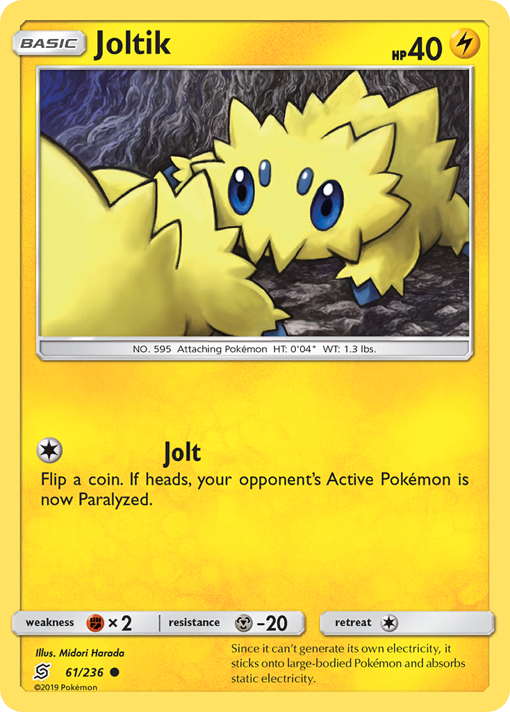 Joltik (61/236) [Sun & Moon: Unified Minds] | Amazing Games TCG