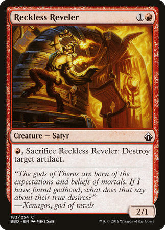 Reckless Reveler [Battlebond] | Amazing Games TCG