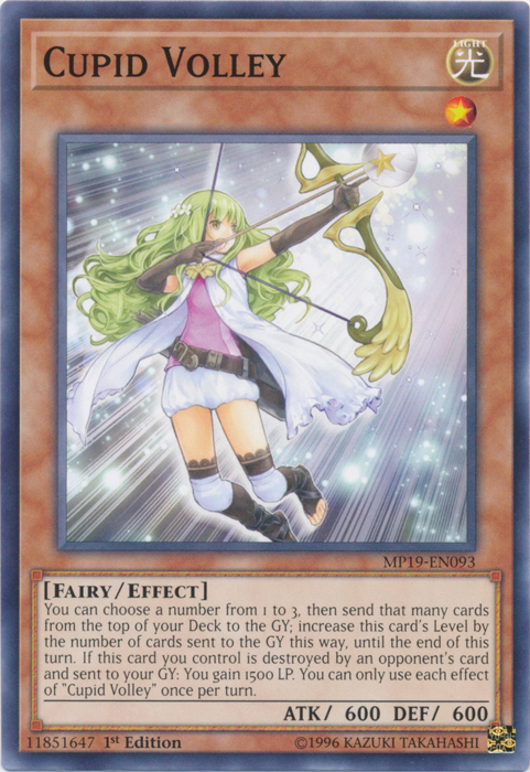 Cupid Volley [MP19-EN093] Common | Amazing Games TCG