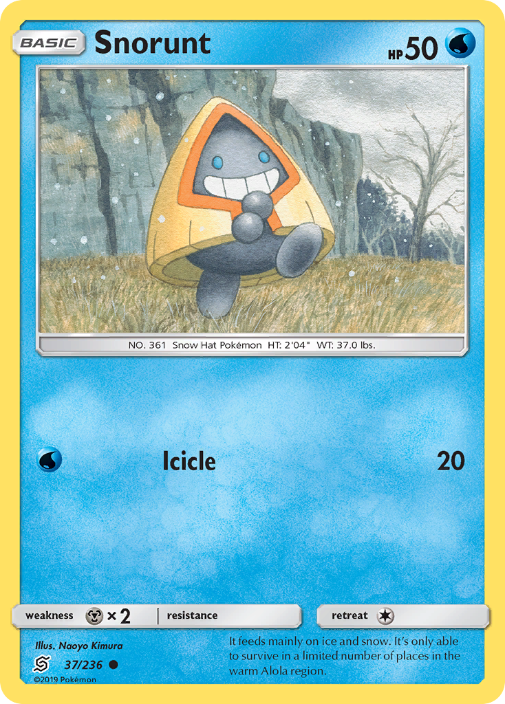 Snorunt (37/236) [Sun & Moon: Unified Minds] | Amazing Games TCG