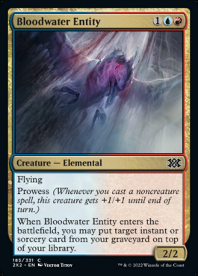 Bloodwater Entity [Double Masters 2022] | Amazing Games TCG