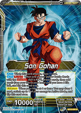 Son Gohan // 	SS Son Gohan, Hope of the Resistance (Common) [BT13-091] | Amazing Games TCG
