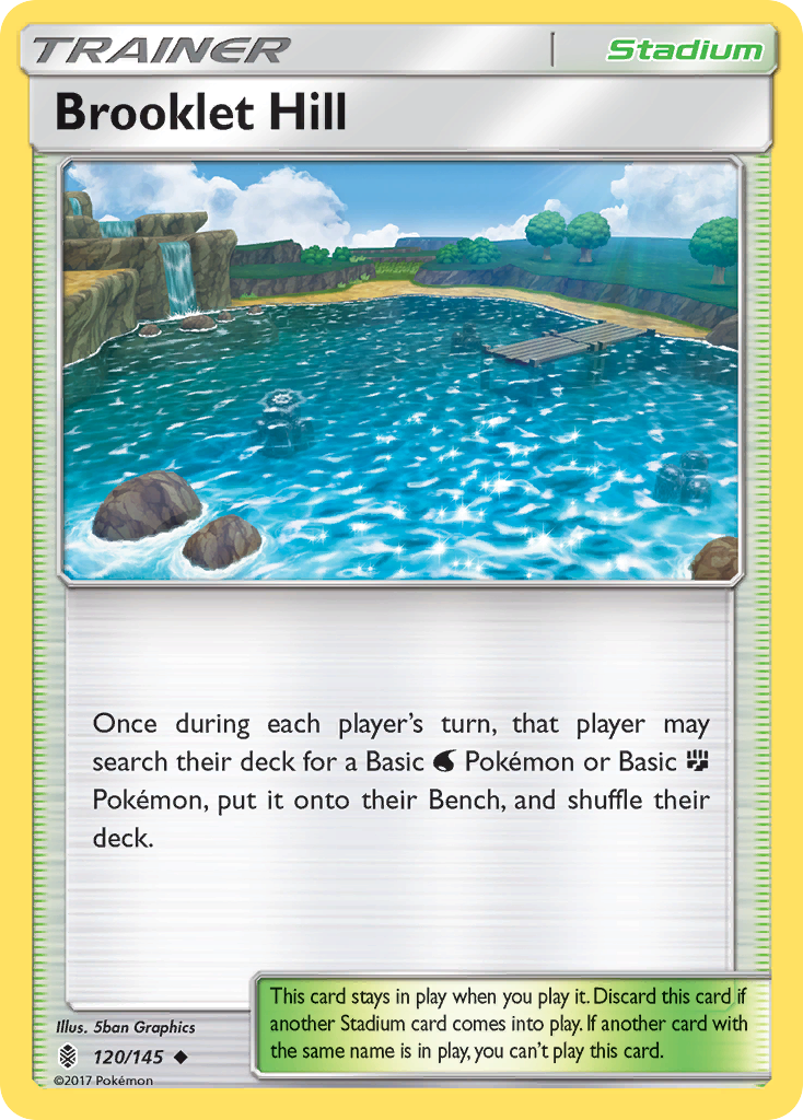 Brooklet Hill (120/145) [Sun & Moon: Guardians Rising] | Amazing Games TCG