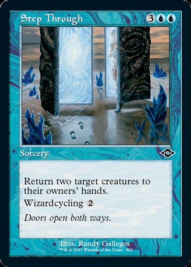 Step Through (Retro Foil Etched) [Modern Horizons 2] | Amazing Games TCG