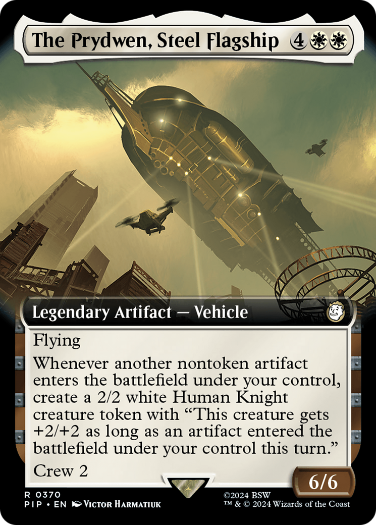 The Prydwen, Steel Flagship (Extended Art) [Fallout] | Amazing Games TCG