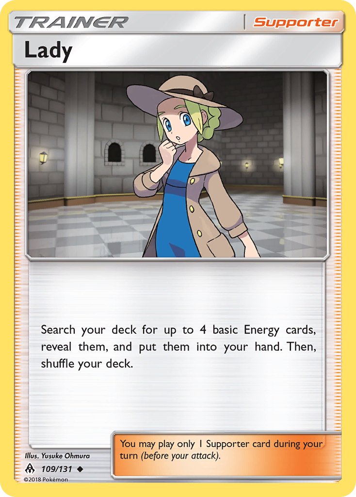 Lady (109/131) [Sun & Moon: Forbidden Light] | Amazing Games TCG