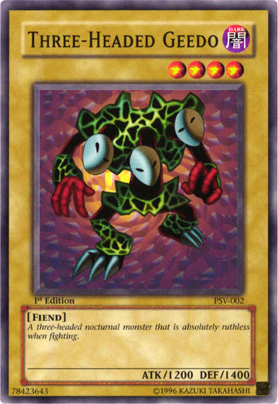 Three-Headed Geedo [PSV-002] Common | Amazing Games TCG