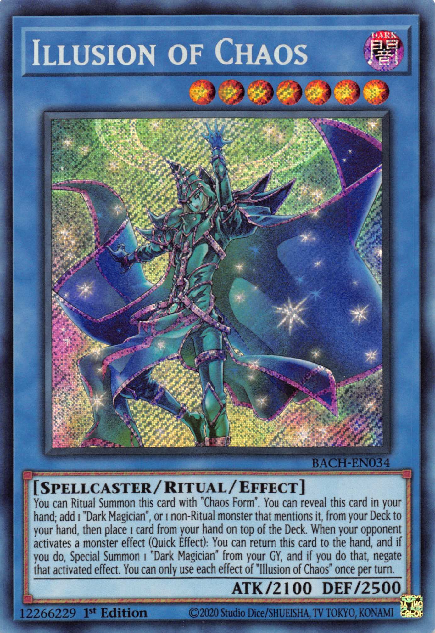 Illusion of Chaos [BACH-EN034] Starlight Rare | Amazing Games TCG