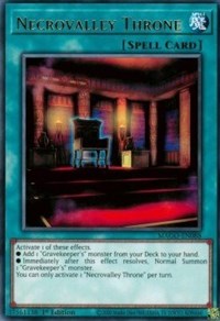 Necrovalley Throne [MAGO-EN088] Rare | Amazing Games TCG