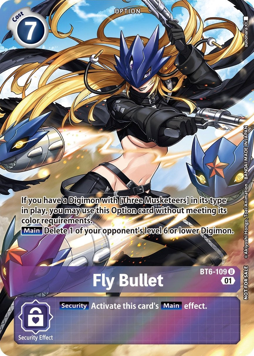 Fly Bullet [BT6-109] (Premium Deck Set) [Double Diamond Promos] | Amazing Games TCG