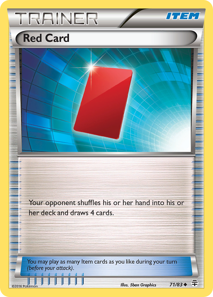 Red Card (71/83) [XY: Generations] | Amazing Games TCG